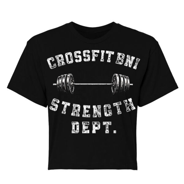STRENGTH DEPT - WOMEN'S CROP T-SHIRT - $FBVRE5$ Thumbnail