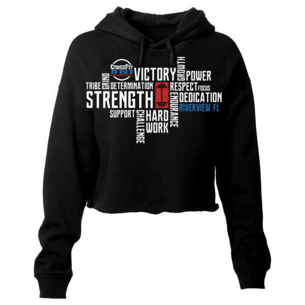 VALUE SYSTEM - WOMEN'S CROP HOODIE - $7VNPMR$ Thumbnail